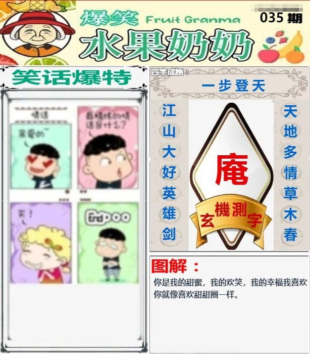 035期爆笑水果奶奶[图]